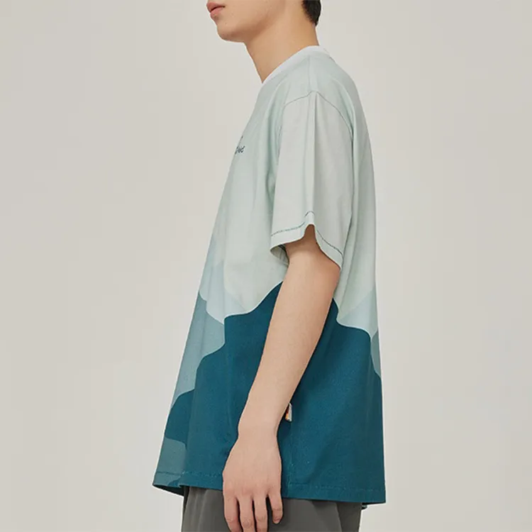 Penfield Straight T-Shirt Unisex Peacock Blue-4