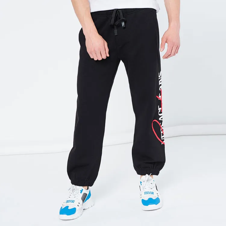 VERSACE JEANS COUTURE SS22 Sweatpants Men's Black-3