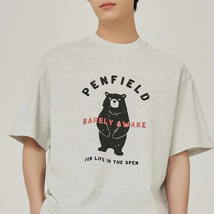 Penfield T-Shirts Unisex Gray-4