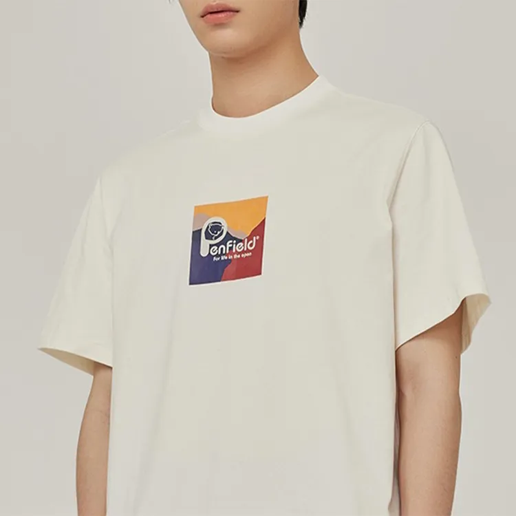 Penfield T-Shirts Unisex Ecru-4