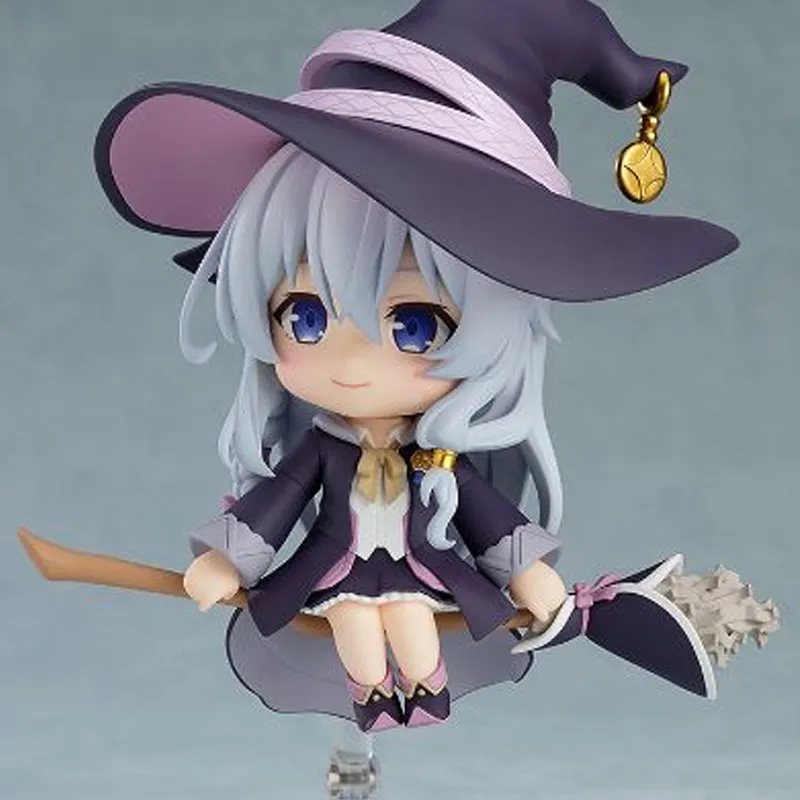 GSC Clay Figure Wandering Witch  The Journey Of Elaina Elaina Chibi Figures 10cm-5