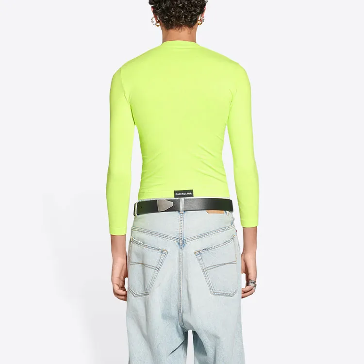 Balenciaga T Shirts Men Yellow-4