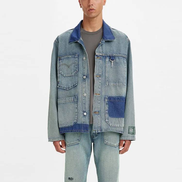 Levis Reese Cooper SS22 Denim Jacket Men's Blue-2
