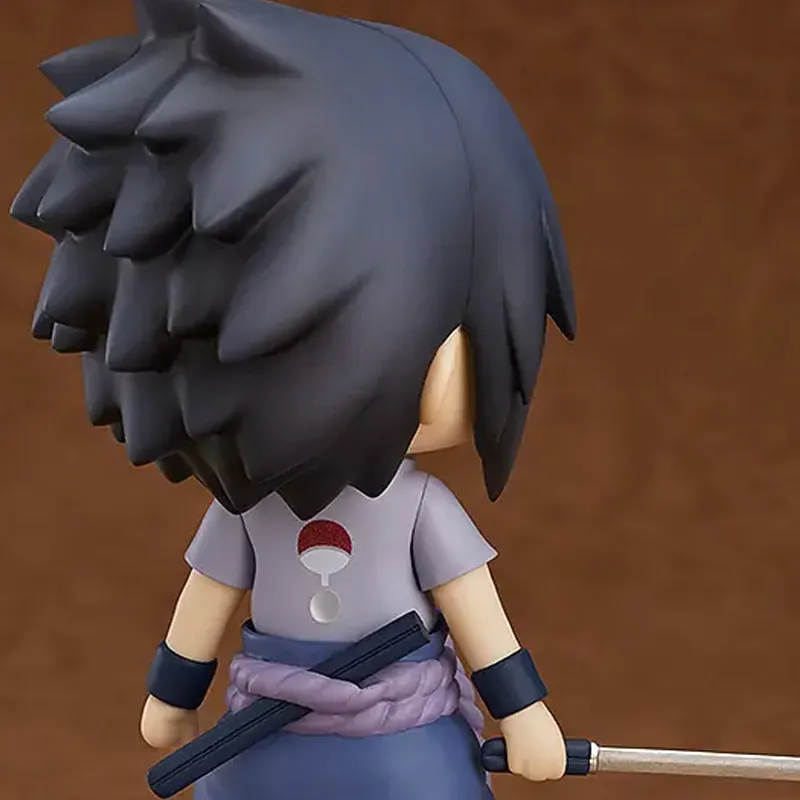 GSC Sasuke Uchiha Nendoroid No.707 Naruto Shippuden Reissued Version Chibi Figures 10cm-5