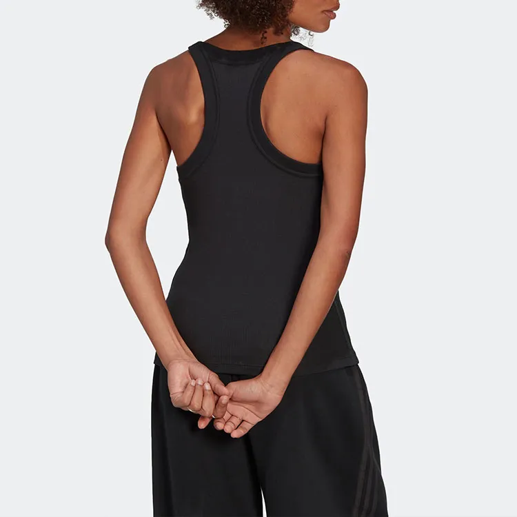 Adidas Originals Sleeveless Sports Shirts Women's Black-7