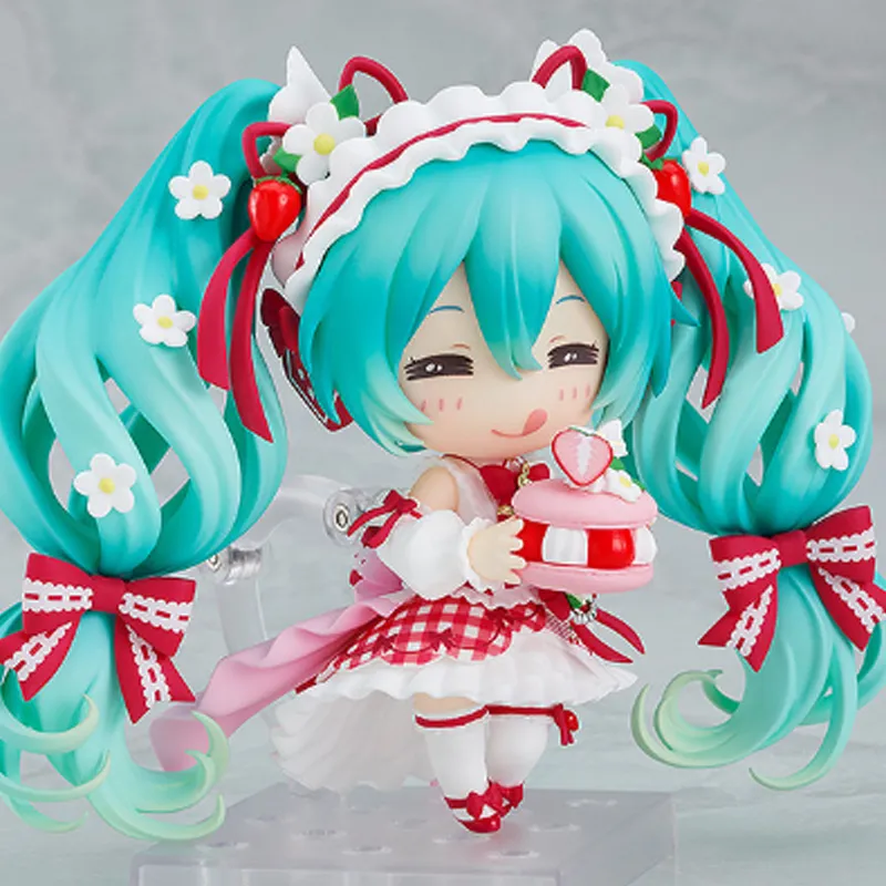 GSC Hatsune Miku Nendoroid No. 1939 Hatsune Miku 15th Anniversary Commemorative Edition Chibi Figures 10cm-5