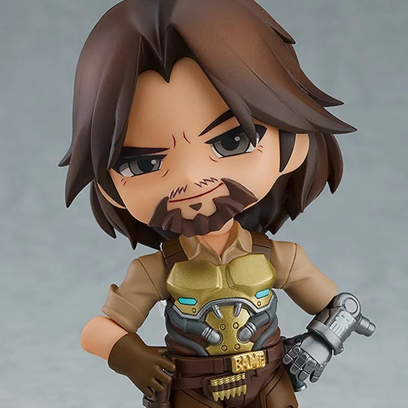 GSC Cassidy/McCree Nendoroid No. 1030 Overwatch McCree Classic Game Skin Chibi Figures 10cm-5