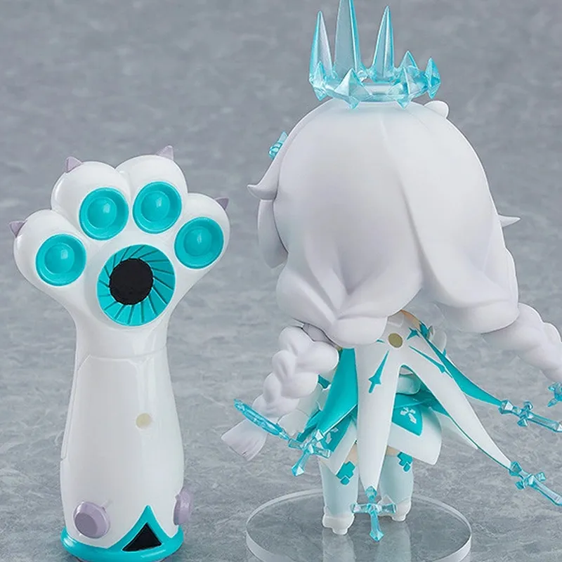 GSC Kiana Nendoroid No. 1026 Honkai Impact 3rd · Kaslana Winter Princess Ver. Chibi Figures 10cm-5