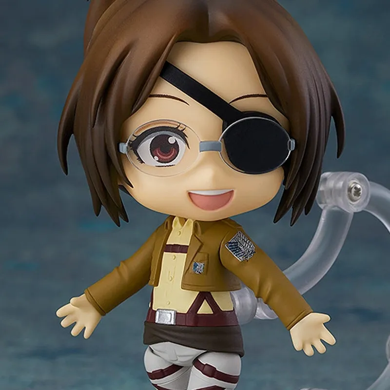 GSC Nendoroid No.1123 Attack On Titan Hanji And Ymir Chibi Figures 10cm-5