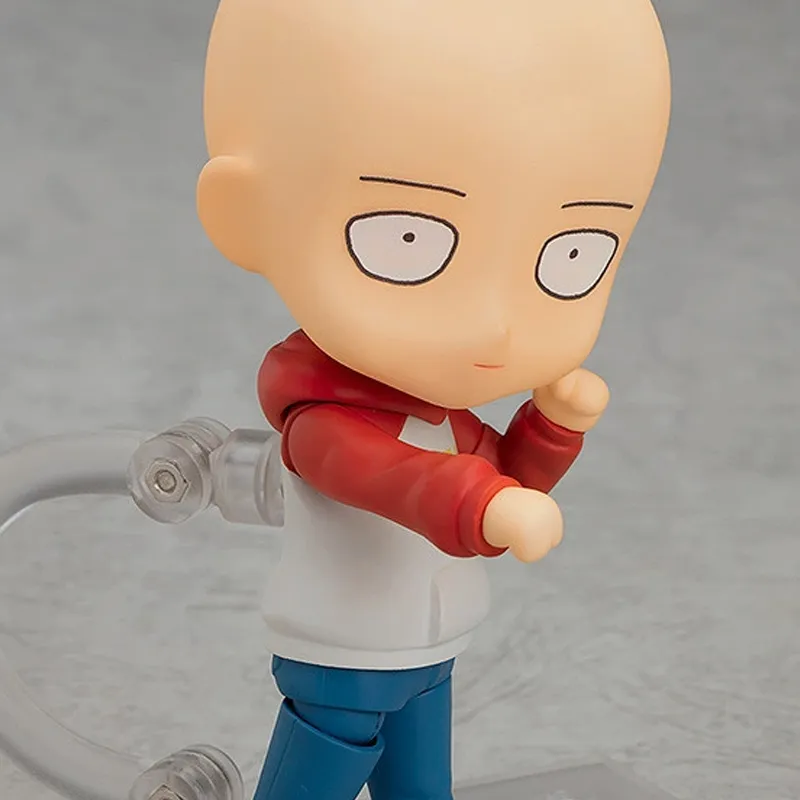 GSC Nendoroid No.1081 One Punch Superman Saitama Outfit Ver. Chibi Figures 10cm-5