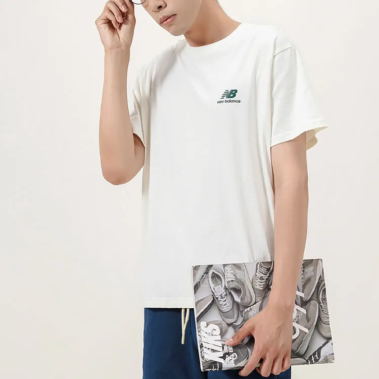 New Balance T Shirt Men's Beige-6