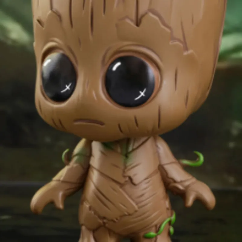 Hot Toys Groot Cosb360 Guardians Of The Galaxy 2 Baby Set Chibi Figures 10cm-5