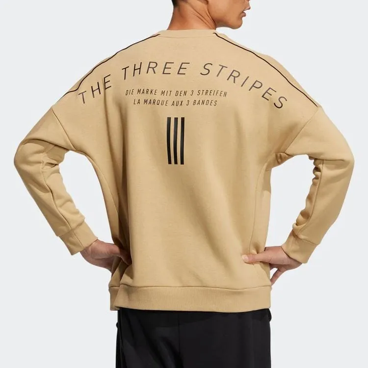 Adidas Sweatshirts Unisex Khaki-4