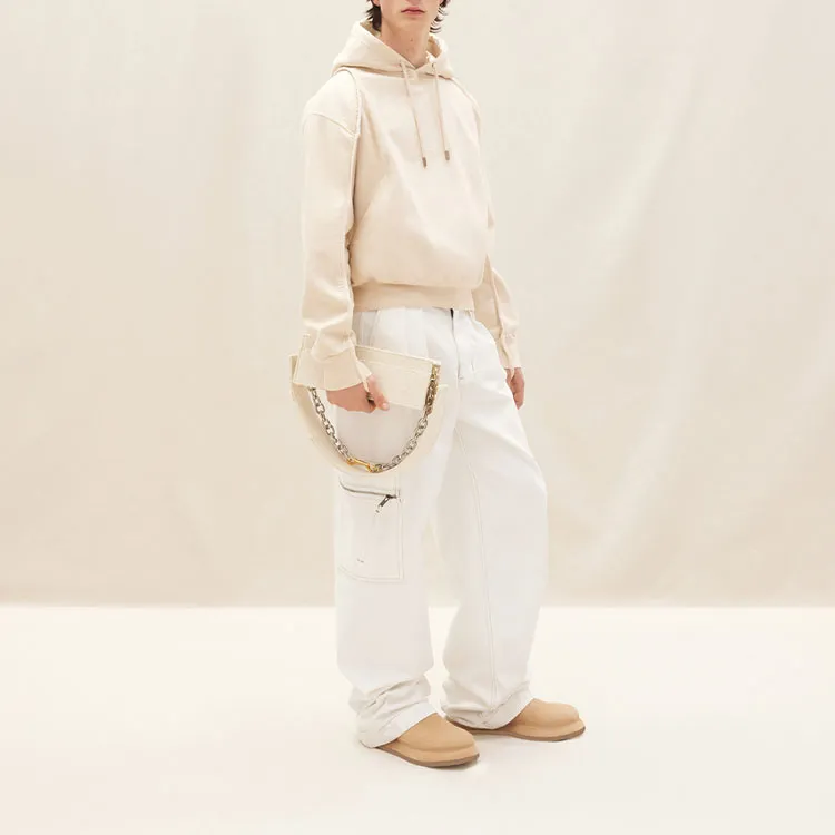 Jacquemus Le Sweatshirt Camargue Clay Logo Hoodie-3