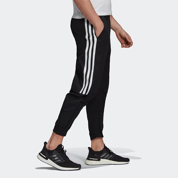 Adidas 3S Tape Wov Pt Knitted Sweatpants Men's Black-2