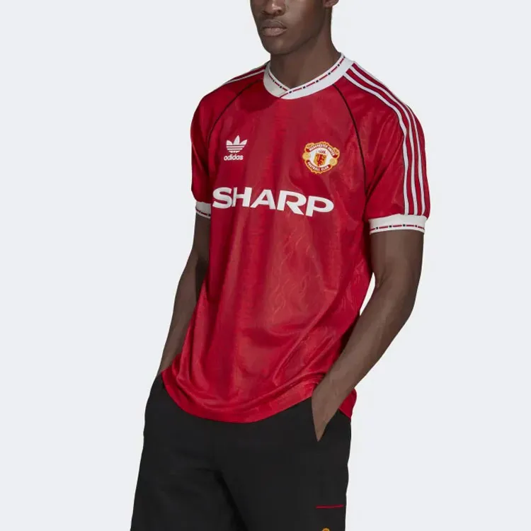 Adidas Originals Soccer Jersey Men's Red-4