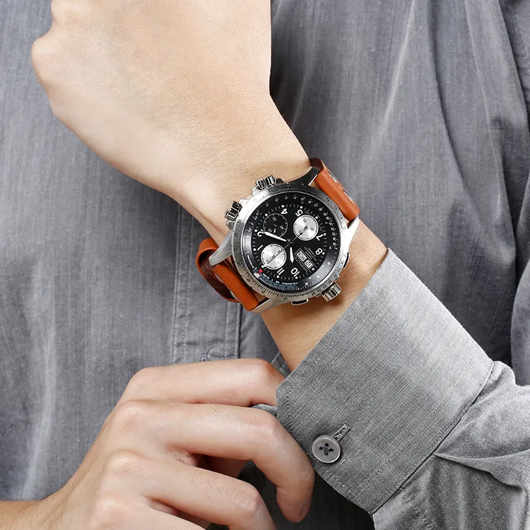 Hamilton Khaki Aviation X Wind Auto Chrono H77616533-10