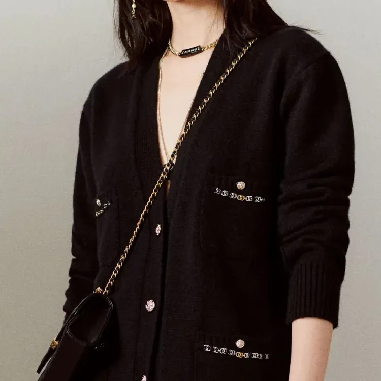 CHANEL Necklaces Women's Gold-2