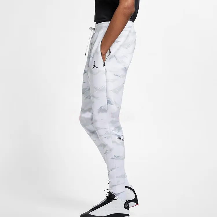 Jordan Knitted Sweatpants Men White-4