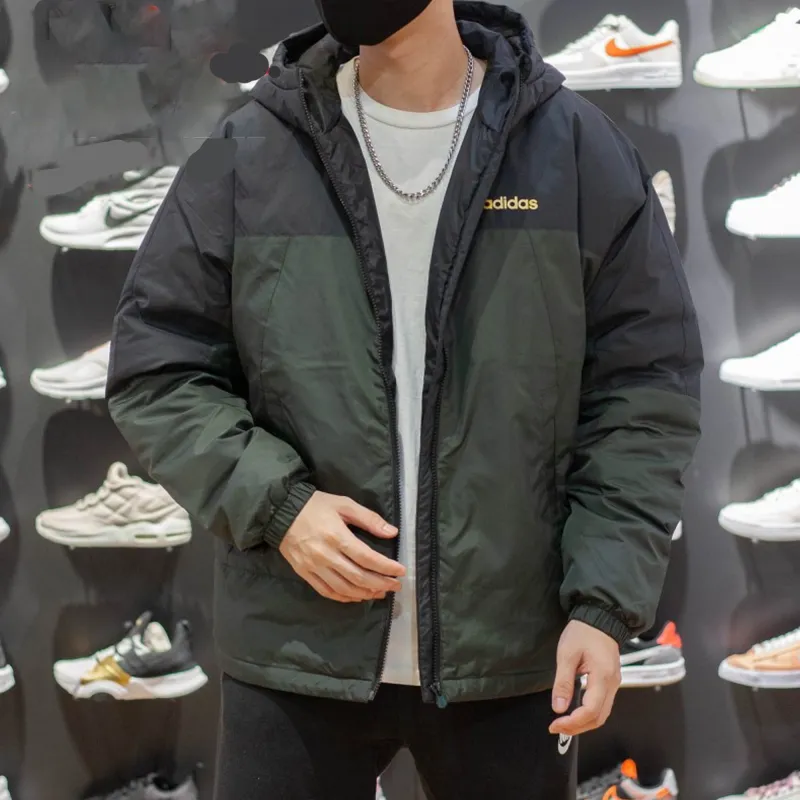 Adidas Neo Down Jackets Men Green-3