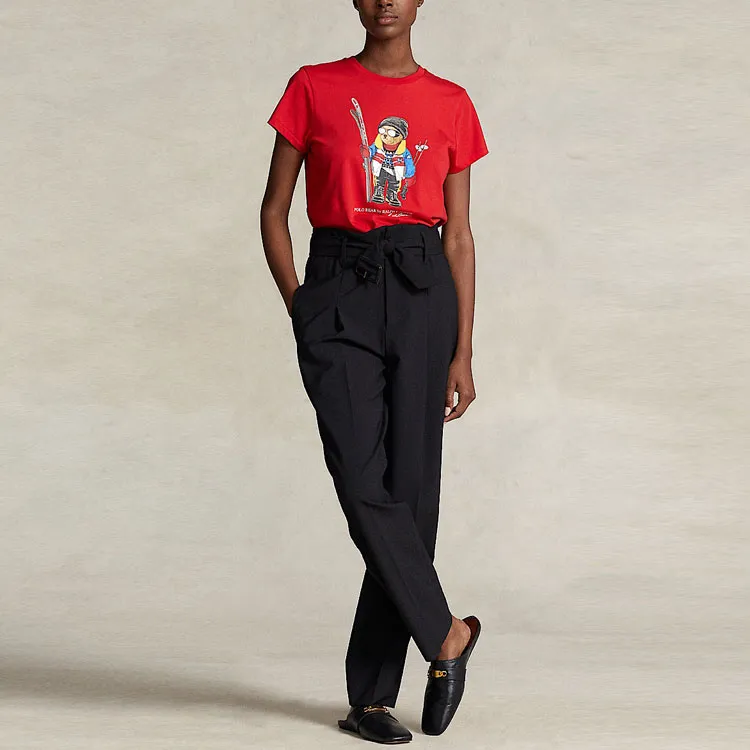 Polo Ralph Lauren T-Shirts Women's Red-1
