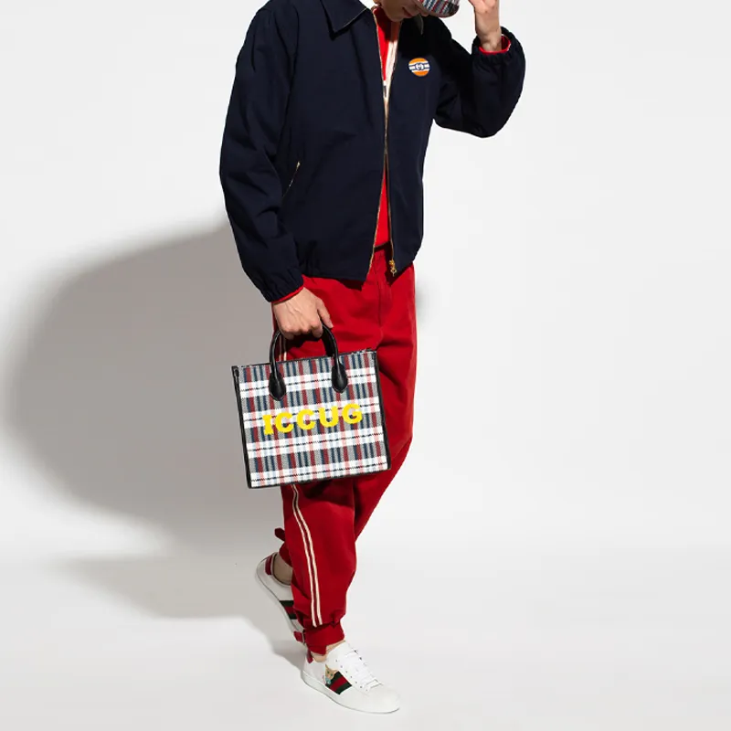 GUCCI SS21 Casual Pants Men's Red-1