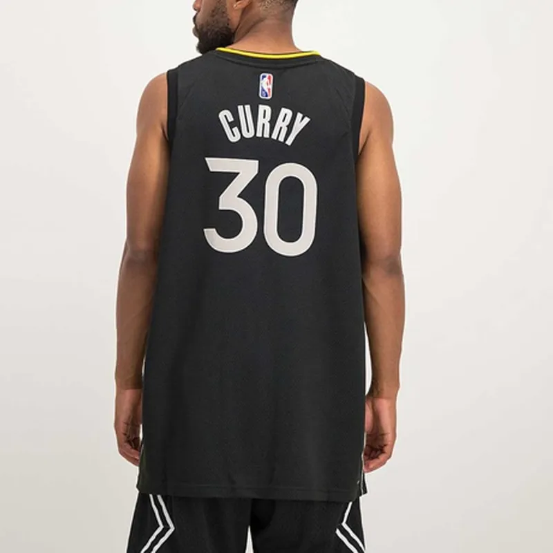 Nike Nba Golden State Warriors Icon Edition Stephen Curry Swingman Jersey-3