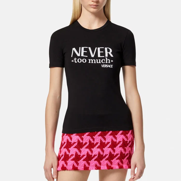 VERSACE T Shirt 'Black'-2