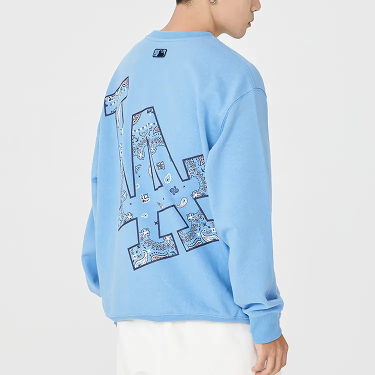 MLB Sweatshirt Unisex Light Blue-6