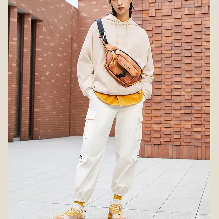 LiNing Sweatshirts Unisex Beige-2