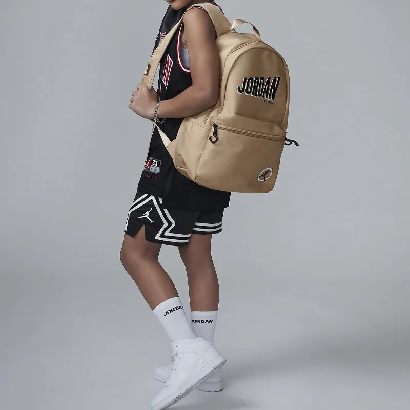 Jordan Polyester Backpack Regular Desert Yellow-5