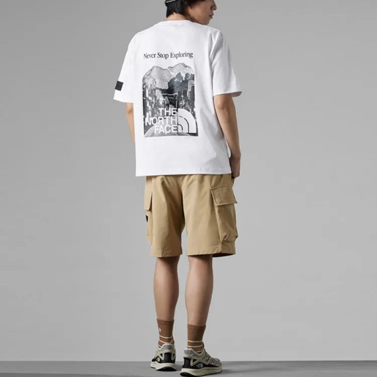 THE NORTH FACE UE Collection Exploration Collection SS23 T Shirt Men's White-3