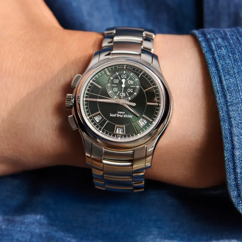 PATEK PHILIPPE Men Complex Function Chronograph Series Watch-4