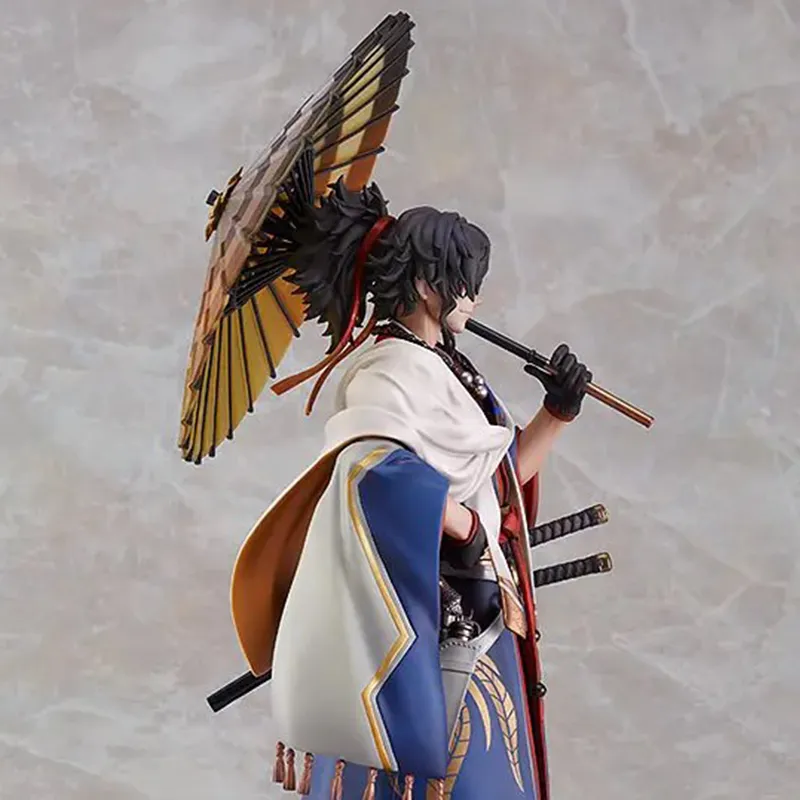 GSC Orange Rouge Fate Grand Order Assassin/Kaneda Izo Truly Handsome Feather Kimono Pants Version Scale Figures 29cm-4
