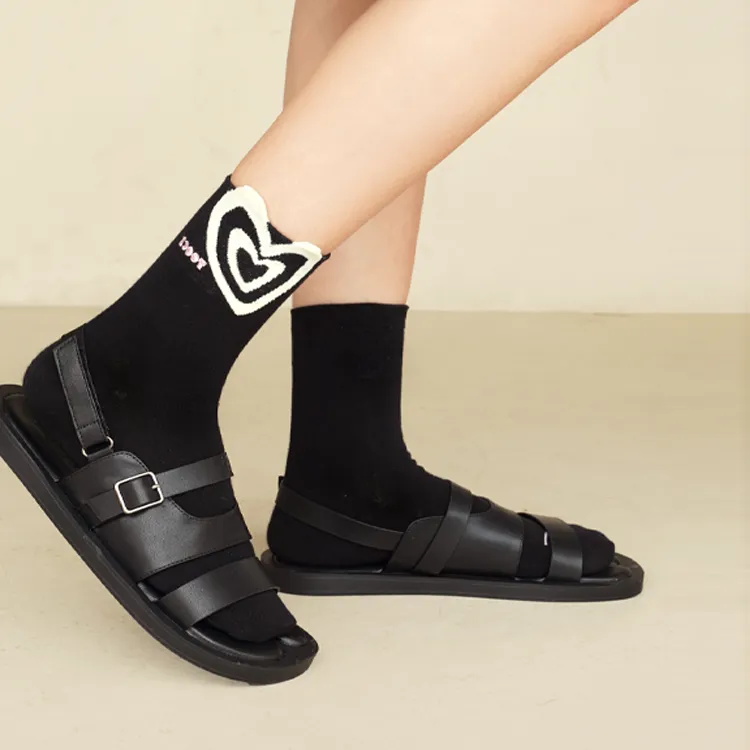 TOOCI Unisex Mid Calf Socks-6