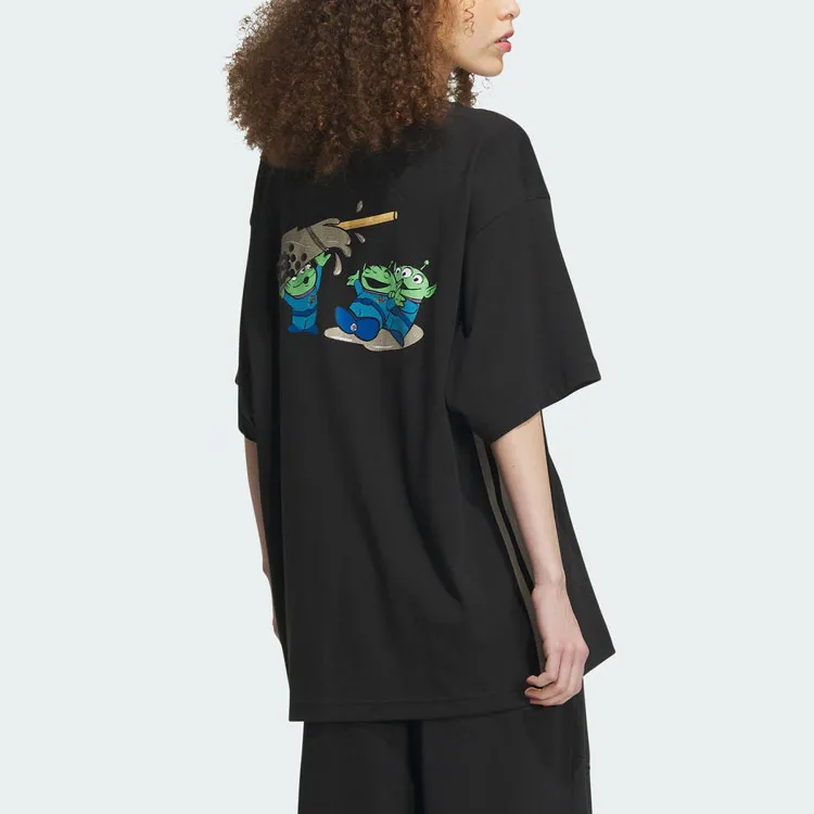 Disney X Adidas Neo T Shirts Unisex Black-6