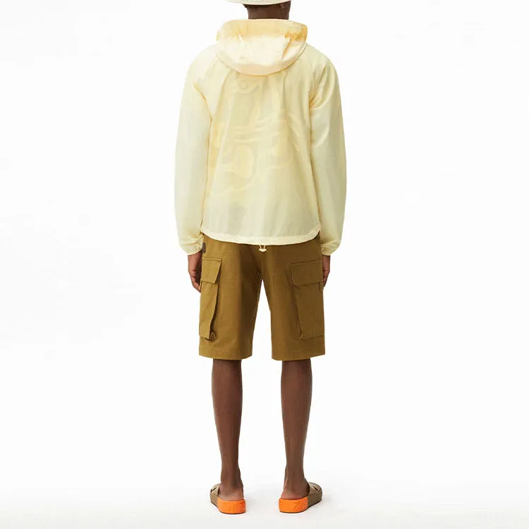 KENZO Windbreaker Jackets Men Yellow-4