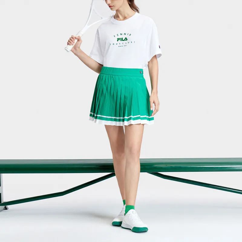 FILA T Shirt Women's Jade White-4