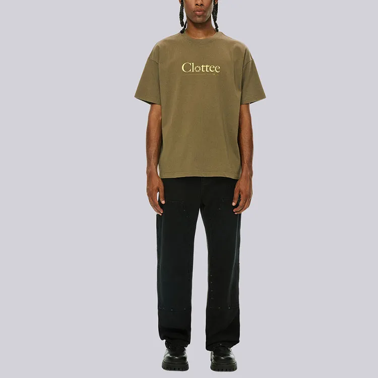 Afgk X CLOTTEE X AFGK Co Brand Series SS23 T Shirts Unisex Brown-2