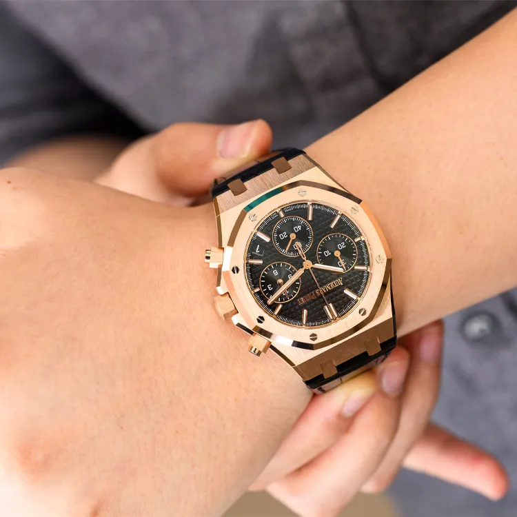 AUDEMARS PIGUET Men Royal Oak Series Watch-4