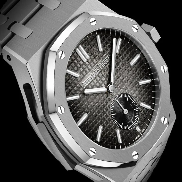 AUDEMARS PIGUET ROYAL OAK Collection Manual Mechanical Movement Men's Watches Watch 42mm Gray Dial-2
