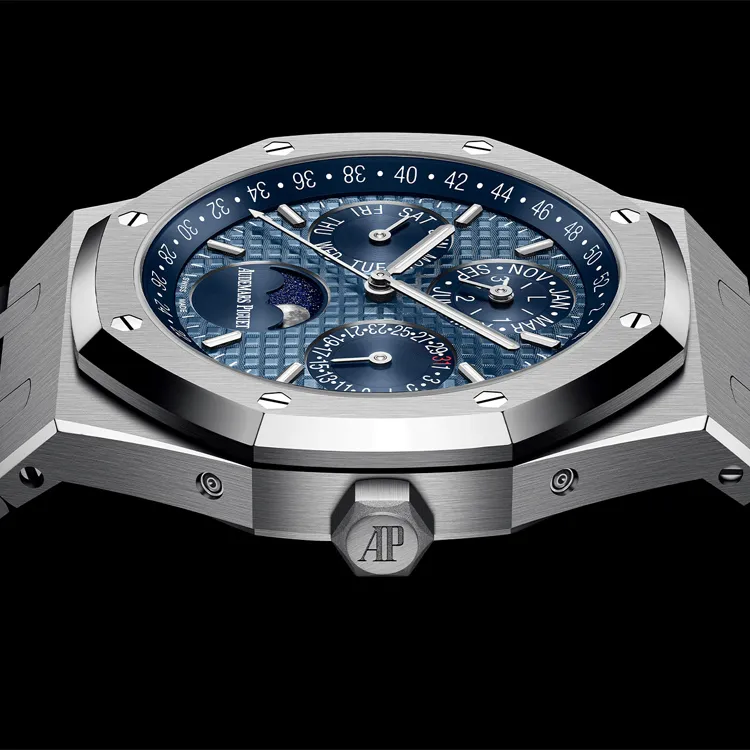 AUDEMARS PIGUET 2022 Pre-owned Royal Oak Perpetual Calendar 29mm-4