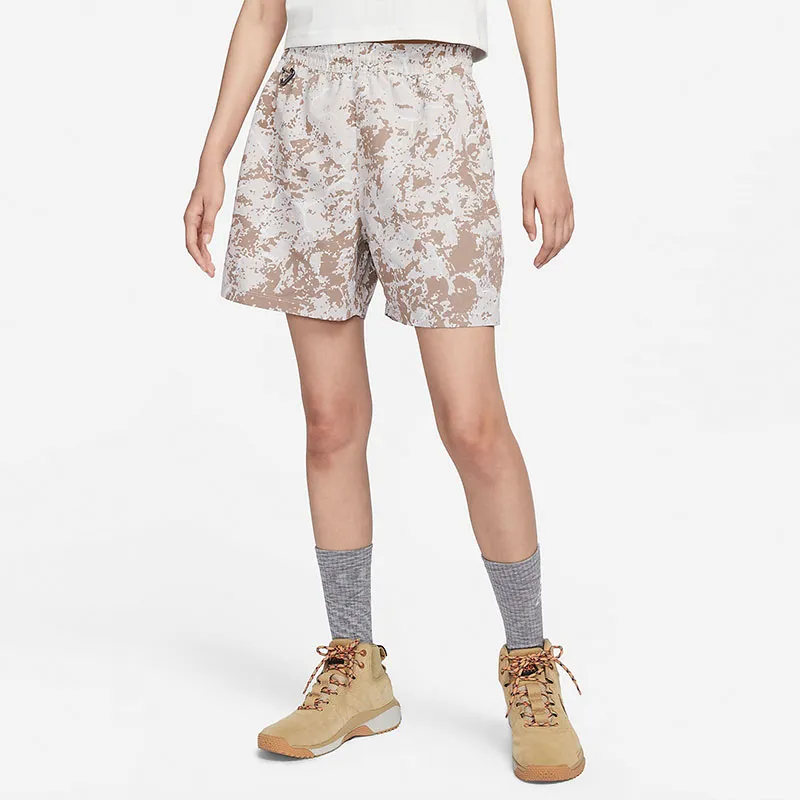 Nike ACG Casual Shorts Women's Light Iron Ore Gray-4