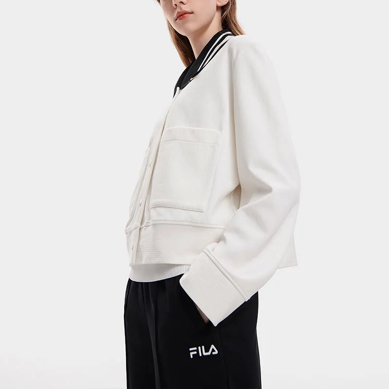 FILA Knitwear Women's Cloud White-4