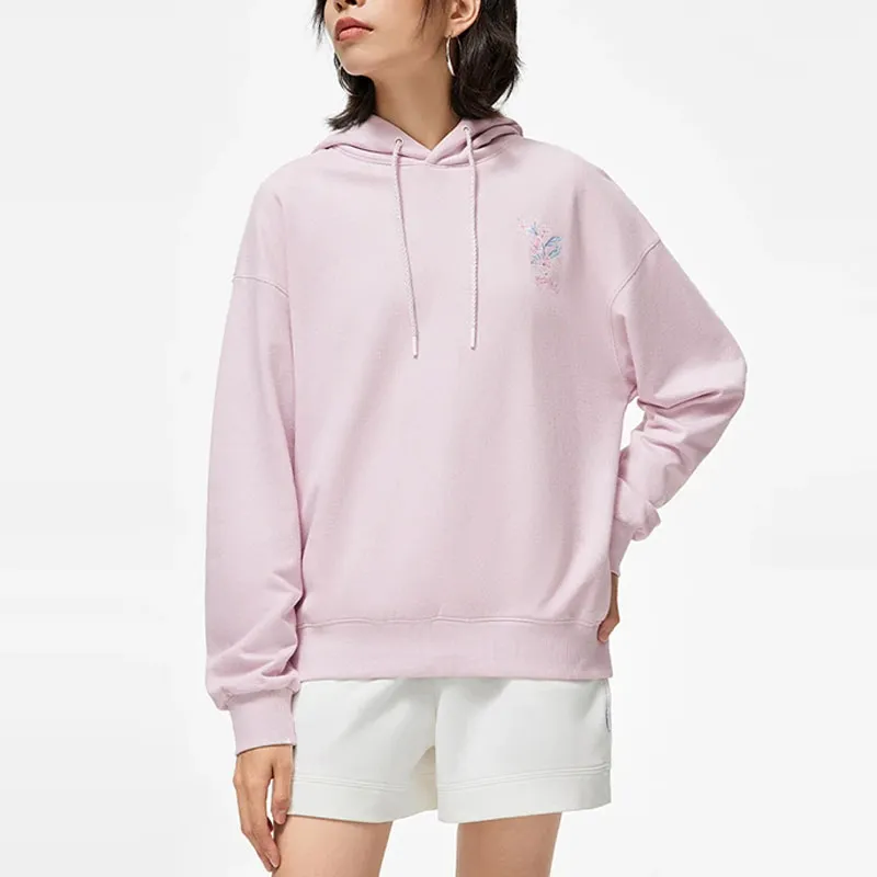 LiNing Sports Trend Series Sweatshirt Women's Dusty Pink Purple-2