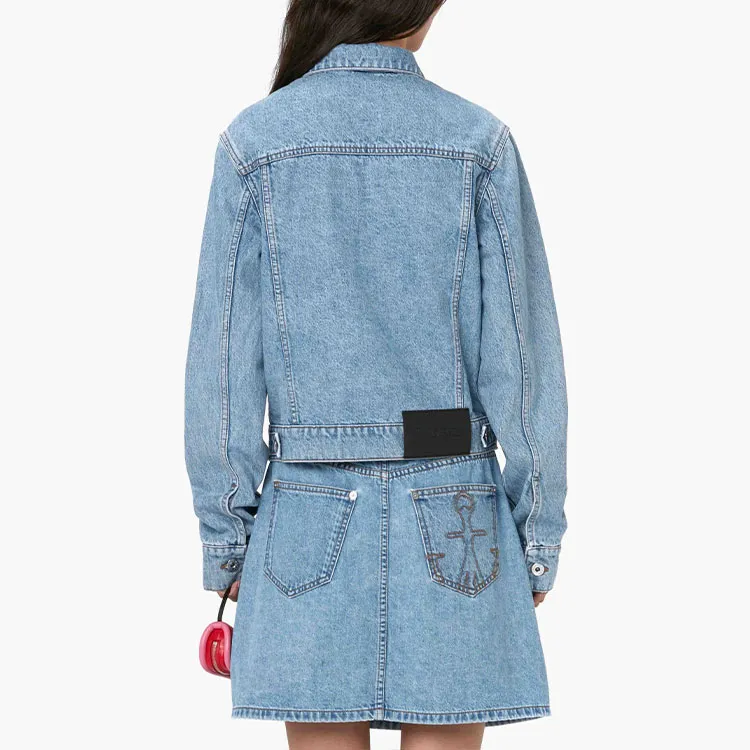 JW Anderson Padlock Strap Trucker Jacket-4