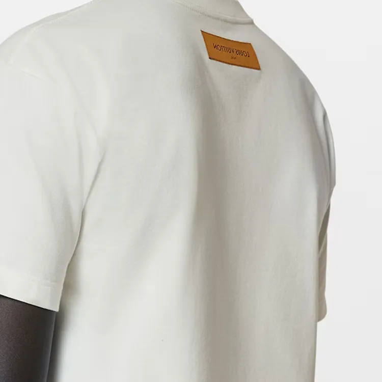 LOUIS VUITTON Printed Cotton T shirt-3
