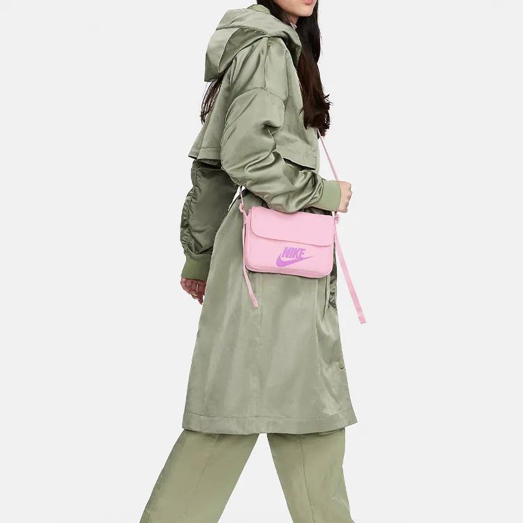 Nike Polyester Shoulder Bag Crossbody Bag Regular Women's Pink-5