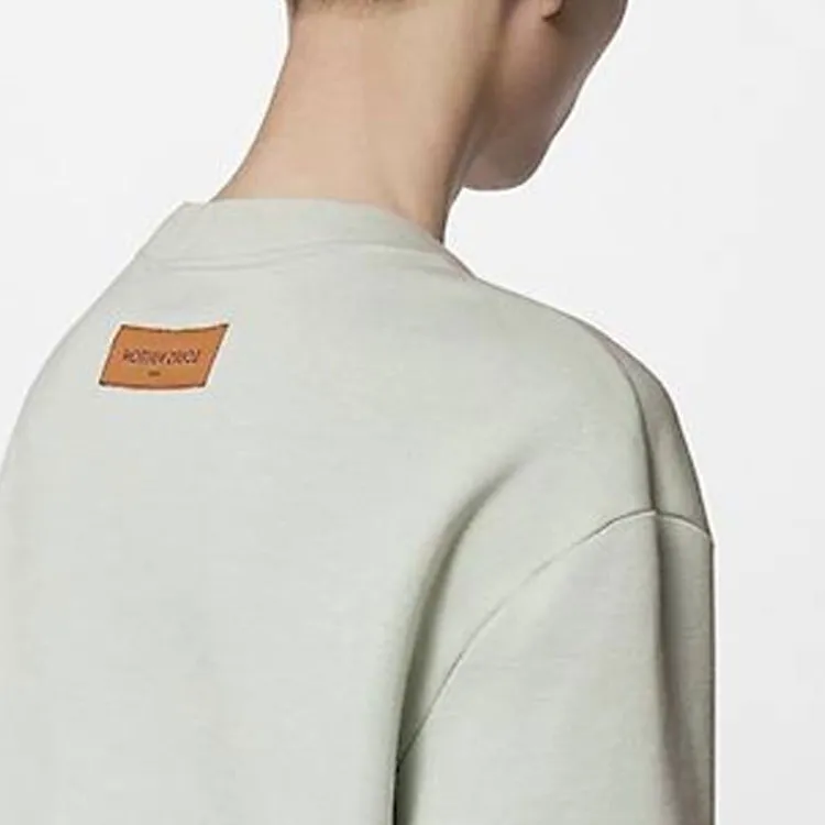 LOUIS VUITTON Sweatshirt Men's Light Green-4