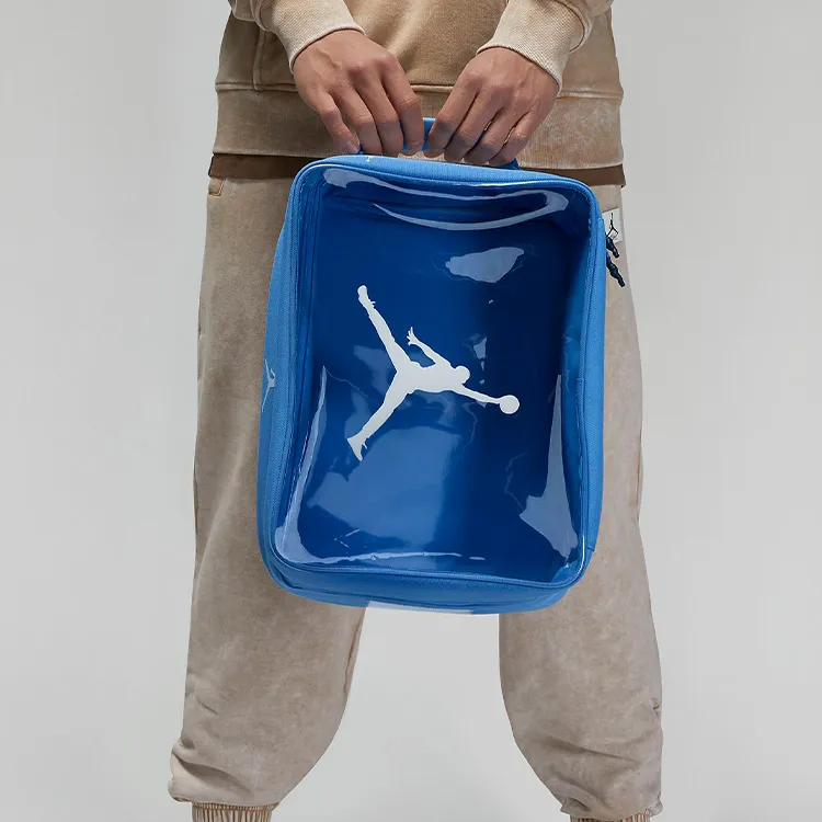 Jordan Polyester Shoe Box Bag Handbags Regular Unisex Blue-5